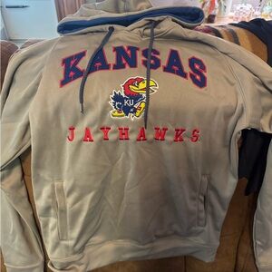 Colosseum Blue and Gray Hoodie